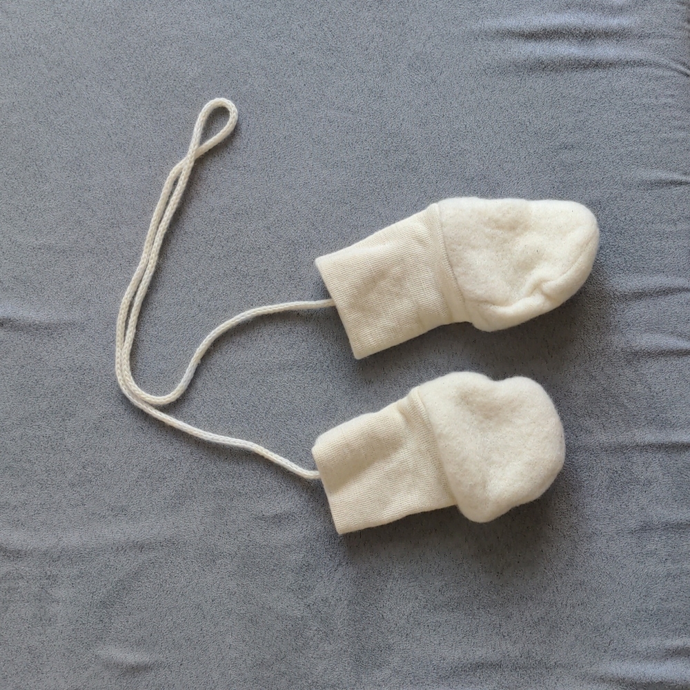 Engel Organic Merino Wool Baby Mittens